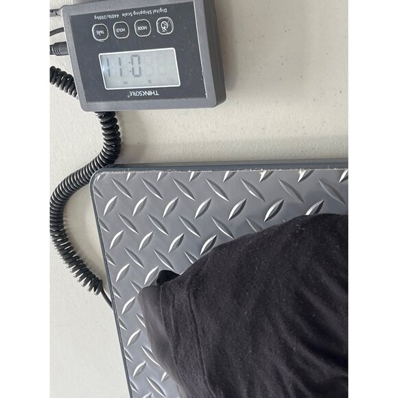 Pebble and Stone Waterfall Cardigan Women 1X Black Mixed Media Chiffon Classic - Picture 9 of 9